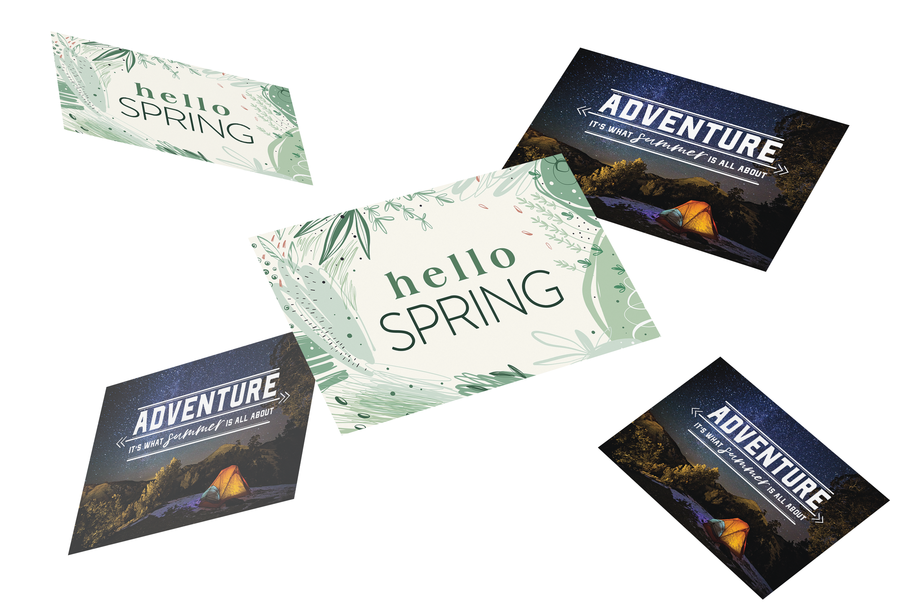 Mobile Seasonal PC Mockup