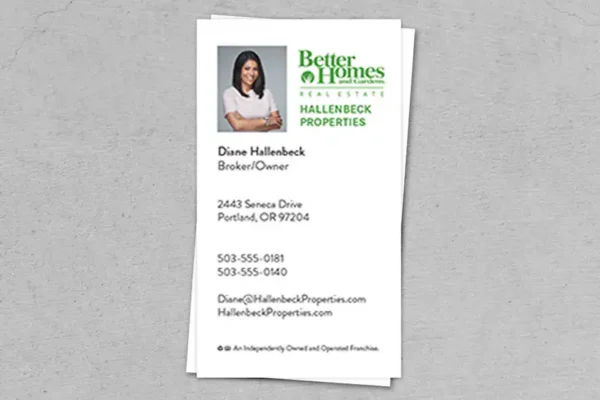 Better Homes and Gardens Business Cards