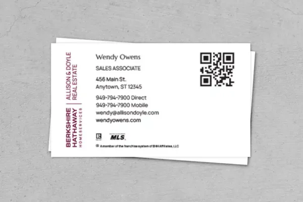 Berkshire Hathaway Business Cards