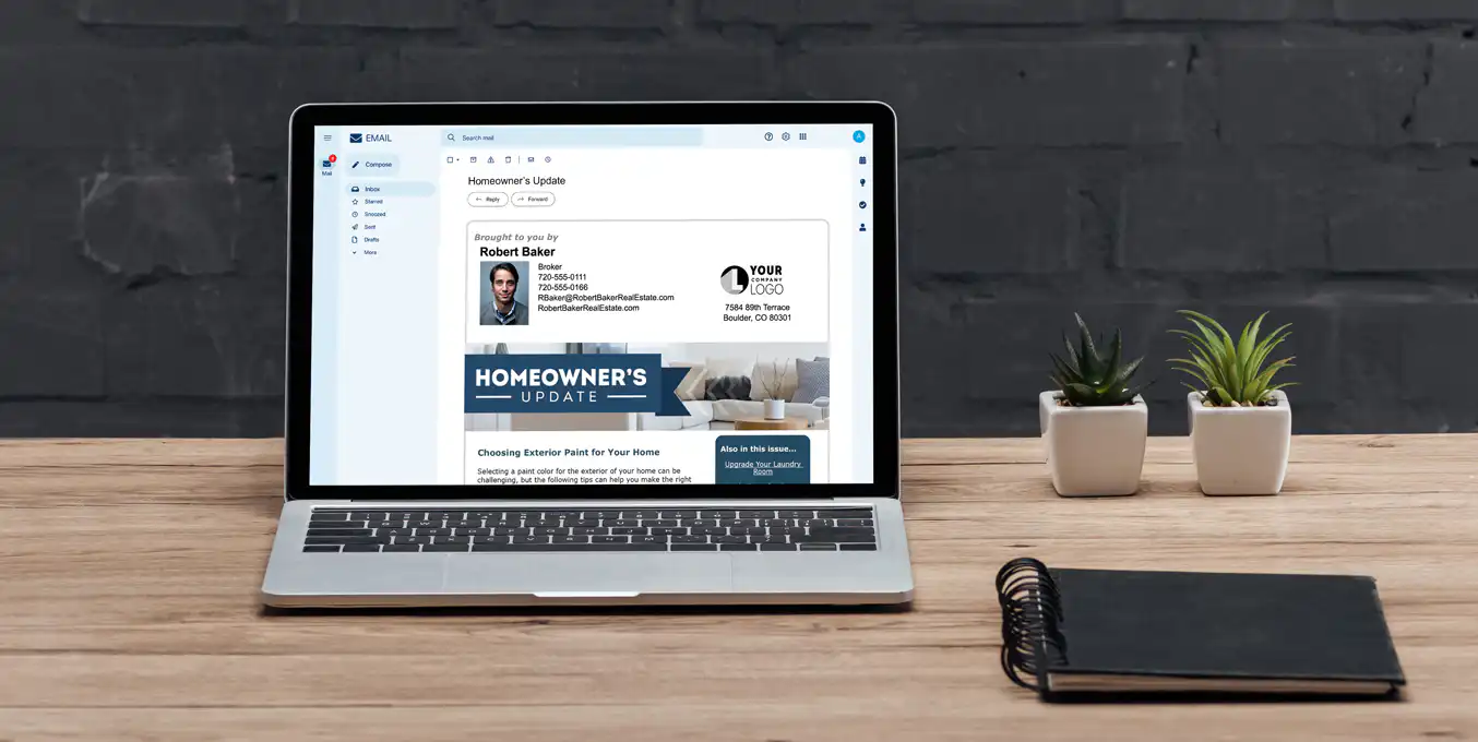 Email Marketing Theme Homeowner’s Update