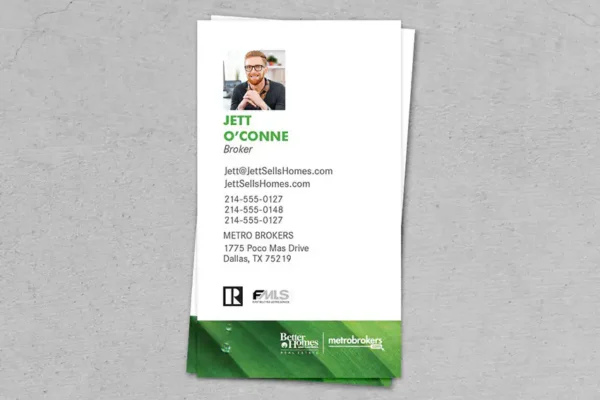 Metro Brokers Business Cards