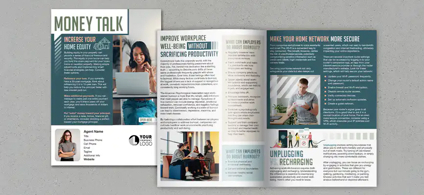 Automated Newsletter Theme Money Talk