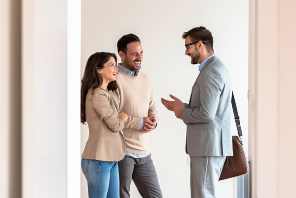 Real Estate Marketing | Agent with Couple