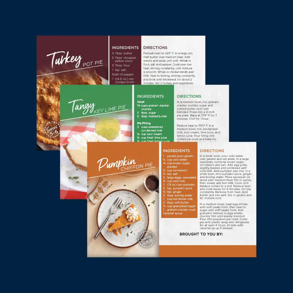 Pop-By Tags with Pie Recipes | Free Resources Real Estate