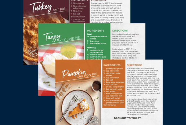 Pop-By Tags with Pie Recipes | Free Resources Real Estate