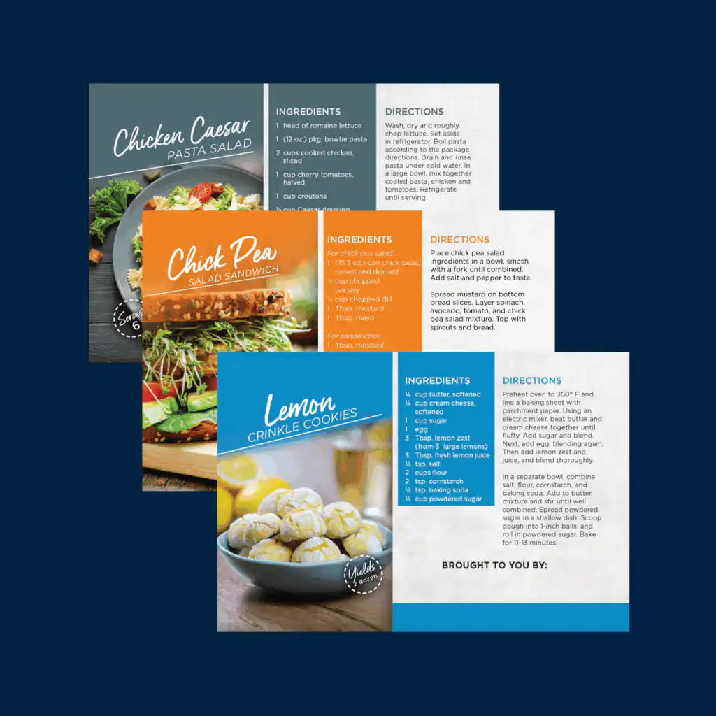 Picnic Recipe Cards | Free Resource Real Estate