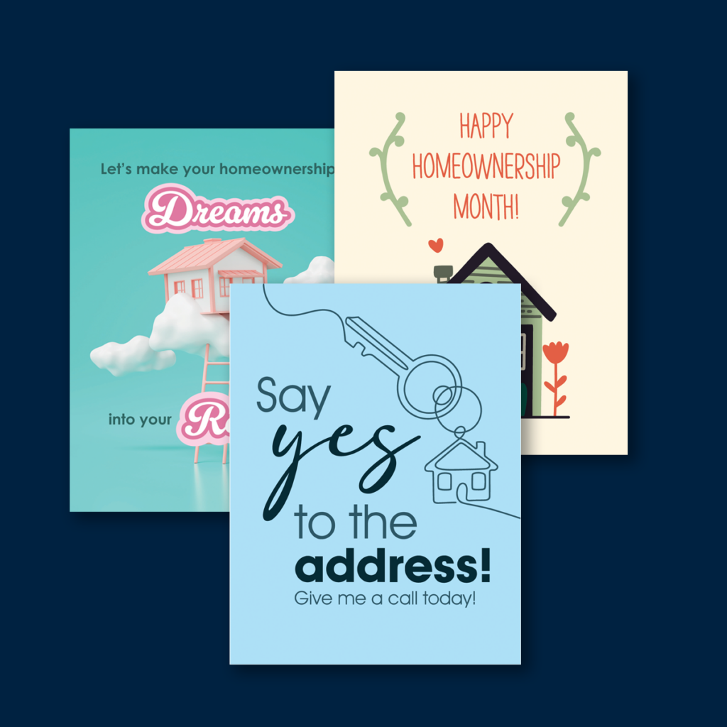 Homeownership Month Pop-Bys | Free Resources Real Estate